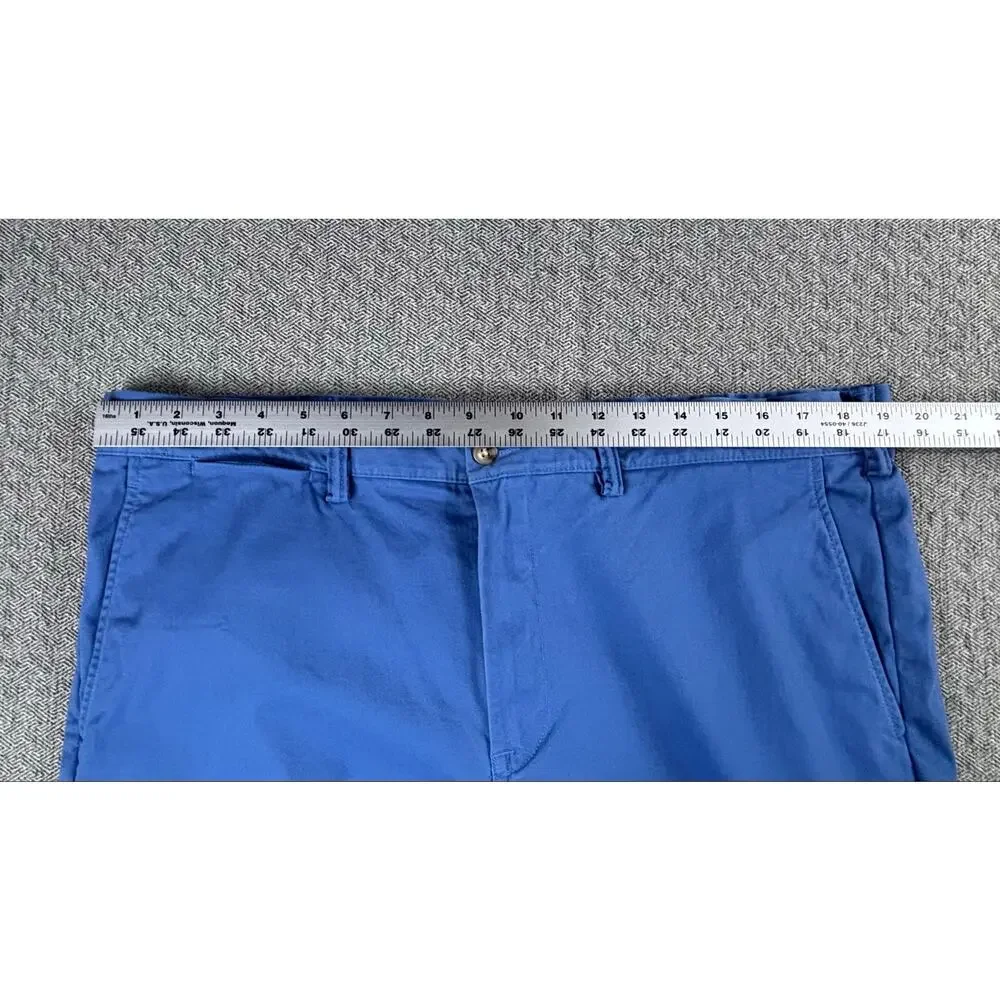 Polo Ralph Lauren Men's Sz 38/30 Blue Chino Pants Trousers Stretch Cotton - Picture 5 of 12